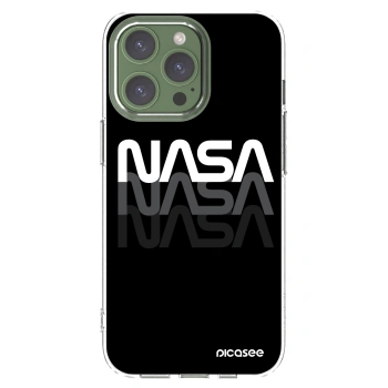 Picasee silikonowe przeźroczyste etui na Apple iPhone 13 Pro - NASA Triple