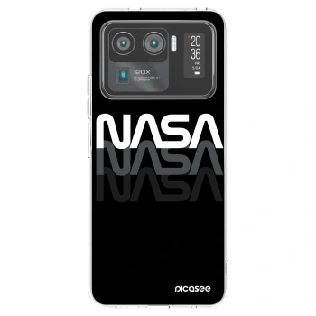 Picasee silikonowe przeźroczyste etui na Xiaomi Mi 11 Ultra - NASA Triple