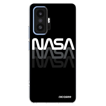 Picasee silikonowe przeźroczyste etui na Xiaomi 11T - NASA Triple