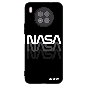 Picasee silikonowe czarne etui na Huawei Nova 8i - NASA Triple