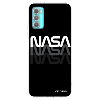 Picasee silikonowe przeźroczyste etui na Motorola Moto G60 - NASA Triple