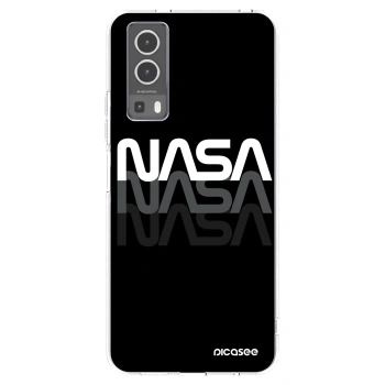 Picasee silikonowe przeźroczyste etui na Vivo Y72 5G - NASA Triple