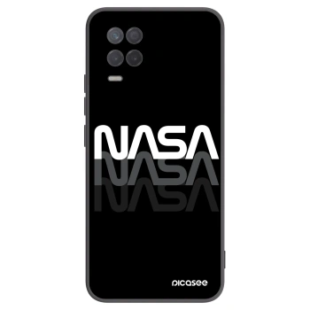 Picasee silikonowe czarne etui na Realme 8 5G - NASA Triple