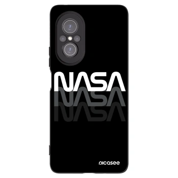Picasee silikonowe czarne etui na Huawei Nova 9 SE - NASA Triple