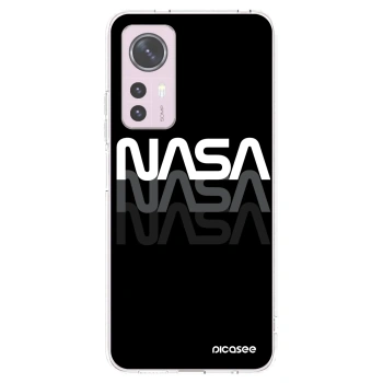 Picasee silikonowe przeźroczyste etui na Xiaomi 12 - NASA Triple