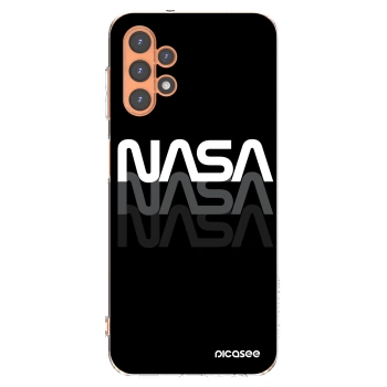 Picasee silikonowe przeźroczyste etui na Samsung Galaxy A13 4G A135 - NASA Triple