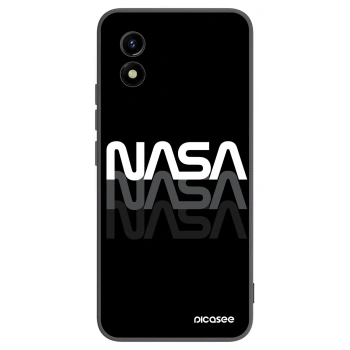 Picasee silikonowe czarne etui na Vivo Y01 - NASA Triple