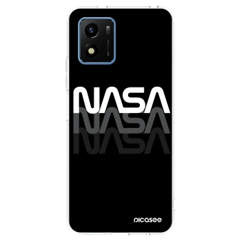 Picasee silikonowe przeźroczyste etui na Vivo Y01 - NASA Triple