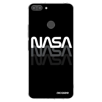 Picasee silikonowe przeźroczyste etui na Huawei P Smart - NASA Triple