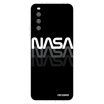 Picasee silikonowe przeźroczyste etui na Sony Xperia 10 IV 5G - NASA Triple