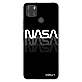 Picasee silikonowe przeźroczyste etui na Realme C21Y - NASA Triple