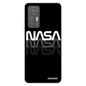 Picasee silikonowe przeźroczyste etui na Xiaomi 12 Lite - NASA Triple