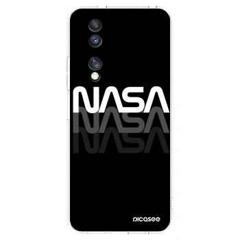 Picasee silikonowe przeźroczyste etui na Honor 70 - NASA Triple