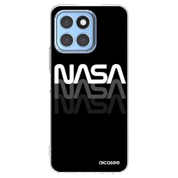 Picasee silikonowe przeźroczyste etui na Honor X8 5G - NASA Triple