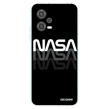 Picasee silikonowe przeźroczyste etui na Xiaomi Poco X5 - NASA Triple
