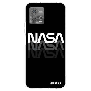 Picasee silikonowe przeźroczyste etui na Motorola Moto G72 - NASA Triple