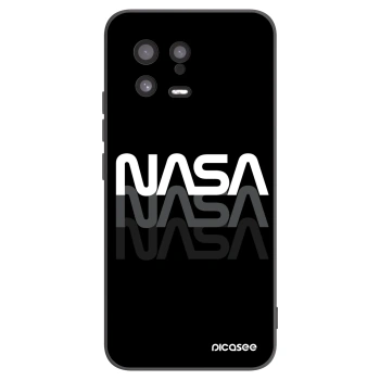 Picasee silikonowe czarne etui na Xiaomi 13 - NASA Triple