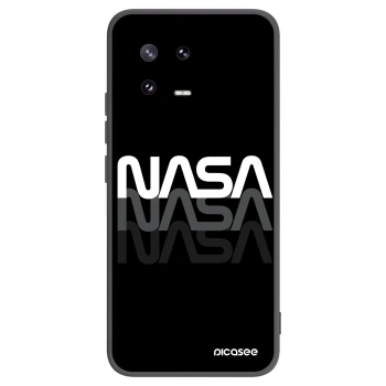 Picasee silikonowe czarne etui na Xiaomi 13 Pro - NASA Triple