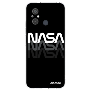 Picasee silikonowe przeźroczyste etui na Xiaomi Redmi 12C - NASA Triple