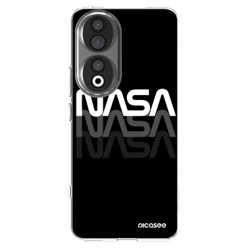 Picasee silikonowe przeźroczyste etui na Honor 90 5G - NASA Triple