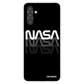 Picasee silikonowe przeźroczyste etui na Samsung Galaxy A04s A047F - NASA Triple