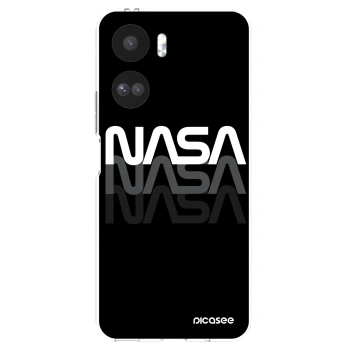 Picasee silikonowe przeźroczyste etui na Honor 90 Lite 5G - NASA Triple