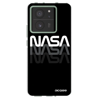 Picasee silikonowe przeźroczyste etui na Xiaomi 13T - NASA Triple
