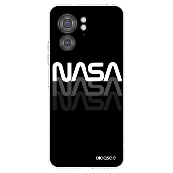 Picasee silikonowe przeźroczyste etui na Motorola Edge 40 - NASA Triple