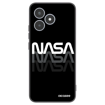 Picasee silikonowe czarne etui na Realme C53 - NASA Triple