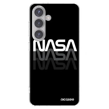 Picasee silikonowe przeźroczyste etui na Samsung Galaxy S24 S921B 5G - NASA Triple