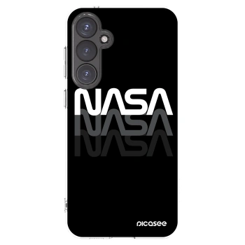 Picasee silikonowe przeźroczyste etui na Samsung Galaxy S23 FE S711B - NASA Triple