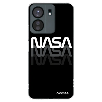 Picasee silikonowe przeźroczyste etui na Xiaomi Redmi 13C 4G - NASA Triple