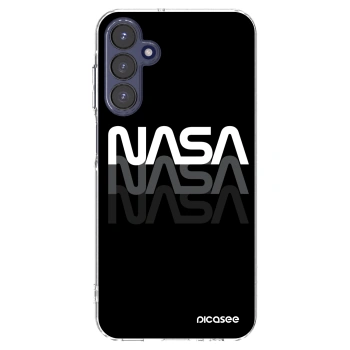 Picasee silikonowe przeźroczyste etui na Samsung Galaxy A15 A155F 4G - NASA Triple