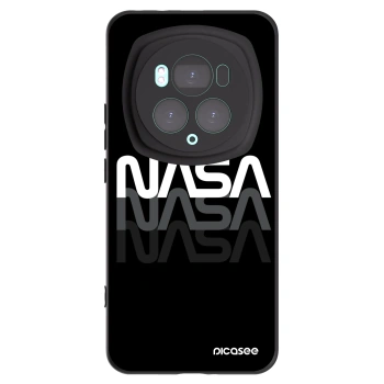 Picasee silikonowe czarne etui na Honor Magic6 Pro - NASA Triple