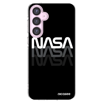 Picasee silikonowe przeźroczyste etui na Samsung Galaxy A55 5G A556B - NASA Triple