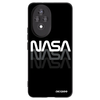 Picasee silikonowe czarne etui na Honor 200 5G - NASA Triple