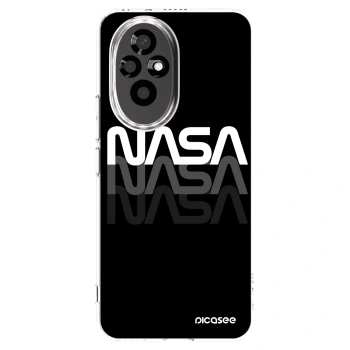 Picasee silikonowe przeźroczyste etui na Honor 200 5G - NASA Triple