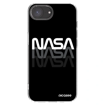 Picasee silikonowe przeźroczyste etui na Apple iPhone 16e - NASA Triple