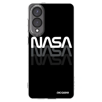 Picasee silikonowe przeźroczyste etui na Samsung Galaxy S25 Edge 5G - NASA Triple