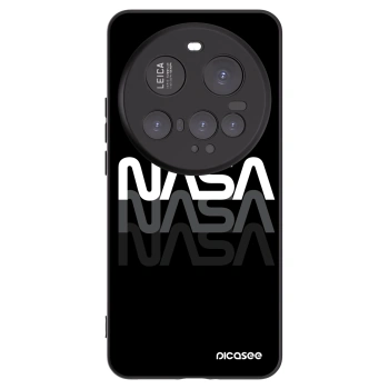 Picasee silikonowe czarne etui na Xiaomi 15 Ultra - NASA Triple