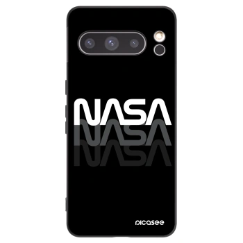 Picasee silikonowe czarne etui na Google Pixel 8 Pro - NASA Triple