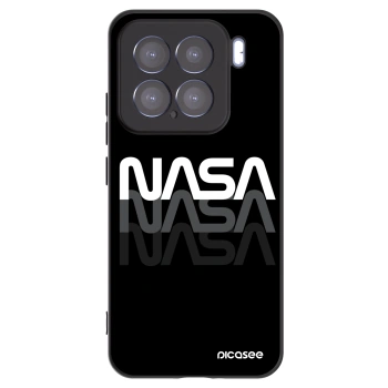 Picasee silikonowe czarne etui na Xiaomi 15 - NASA Triple