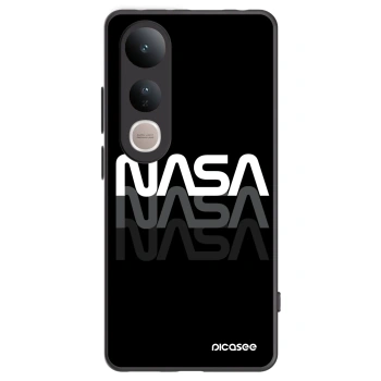 Picasee silikonowe czarne etui na Vivo V50 Lite 5G - NASA Triple