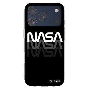 Picasee silikonowe przeźroczyste etui na Apple iPhone 17 Pro - NASA Triple