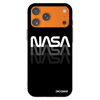 Picasee silikonowe przeźroczyste etui na Apple iPhone 17 Pro Max - NASA Triple