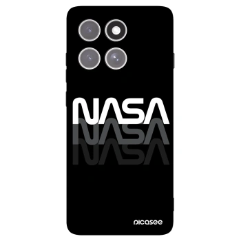 Picasee silikonowe czarne etui na Motorola Edge 60 Pro - NASA Triple