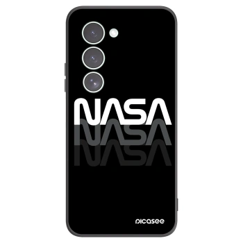 Picasee silikonowe czarne etui na Xiaomi Redmi 15 5G - NASA Triple