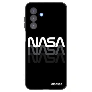 Picasee silikonowe czarne etui na Samsung Galaxy A17 5G - NASA Triple