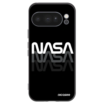 Picasee silikonowe czarne etui na Google Pixel 10 Pro - NASA Triple