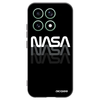 Picasee silikonowe czarne etui na Xiaomi 17 - NASA Triple
